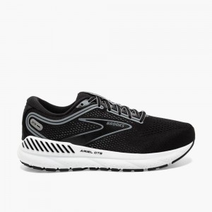 Black Brooks Womens Ariel GTS 23 Running Shoes | ZEX-125389