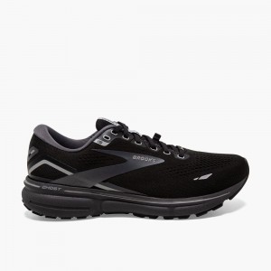 Black Brooks Womens Ghost 15 GTX Running Shoes | UVB-418326