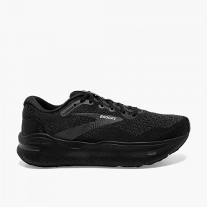 Black Brooks Womens Ghost Max Running Shoes | FYV-287903