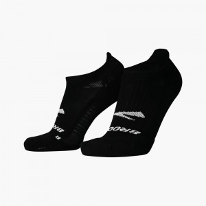 Black Brooks Womens Ghost No Show Socks | BHZ-905683