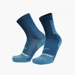 Blue Brooks Mens Ghost Crew Socks | AQH-603178