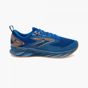 Blue Brooks Mens Levitate 6 Sports Shoes | LQY-364590