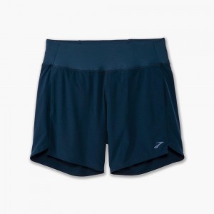 Blue Brooks Womens Chaser 7" Shorts | VCO-684239