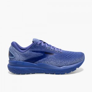 Blue Brooks Womens Ghost 16 Sports Shoes | VYJ-125639