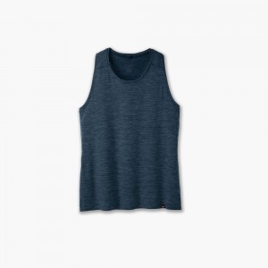 Blue Brooks Womens Luxe Tank Top | LVR-395082