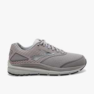 Grey Brooks Womens Addiction Walker Suede Sports Shoes | IGM-130827