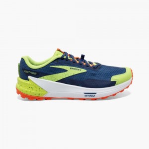 Navy Brooks Mens Catamount 2 Running Shoes | SGH-285037