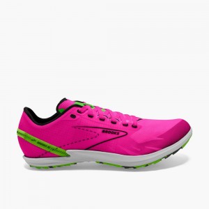 Pink Brooks Womens Draft XC Spikeless Running Shoes | KTZ-967245