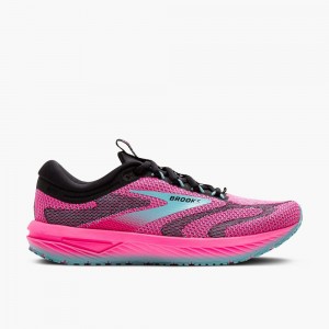 Pink Brooks Womens Revel 7 Sports Shoes | FEM-436078