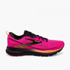 Pink Brooks Womens Trace 3 Running Shoes | VXC-231548