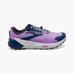 Purple Brooks Womens Catamount 2 Running Shoes | NUV-510326