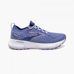 Purple Brooks Womens Glycerin StealthFit 20 Running Shoes | DFB-104789