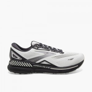 White Brooks Mens Adrenaline GTS 23 Running Shoes | CVX-294635