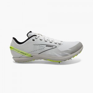 White Brooks Mens Draft XC Running Shoes | BHT-723615