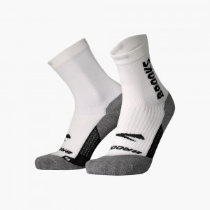 White Brooks Mens Ghost Crew Socks | VCQ-917364