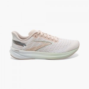 White Brooks Womens Hyperion Running Shoes | KHX-158209