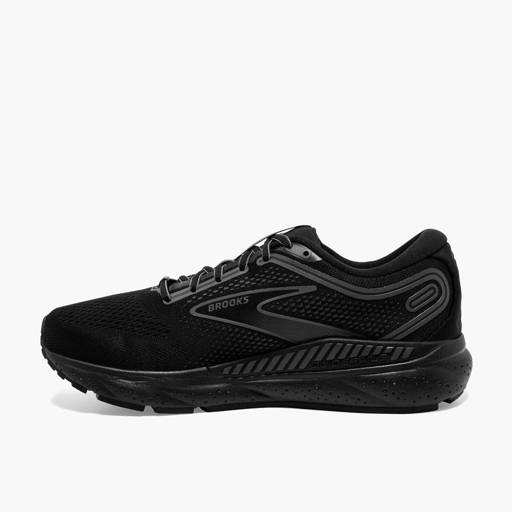 Black Brooks Mens Beast GTS 23 Running Shoes | ONP-605348