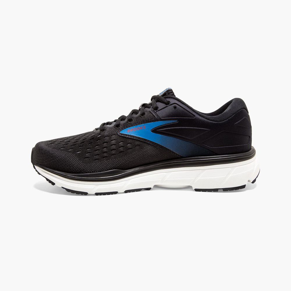 Black Brooks Mens Dyad 11 Sports Shoes | ZEP-287146