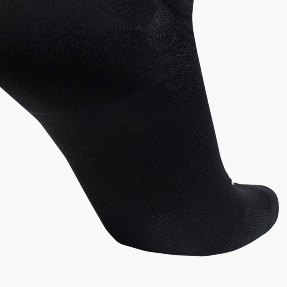 Black Brooks Mens Run-In No Show 3-Pack Socks | BPL-548137