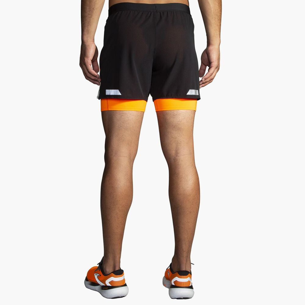 Black Brooks Mens Run Visible 5