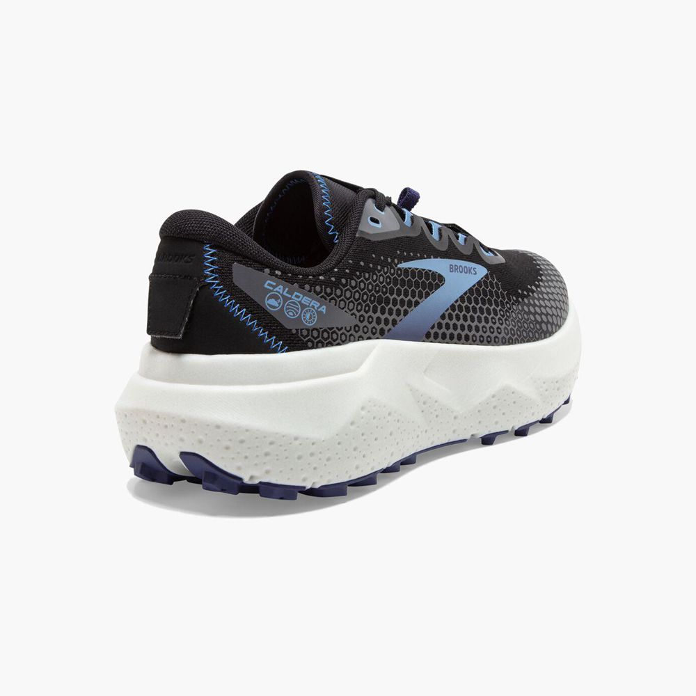 Black Brooks Womens Caldera 6 Trail Running Shoes | UNS-125930