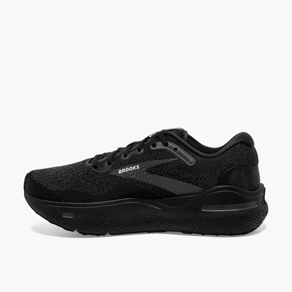 Black Brooks Womens Ghost Max Running Shoes | FYV-287903