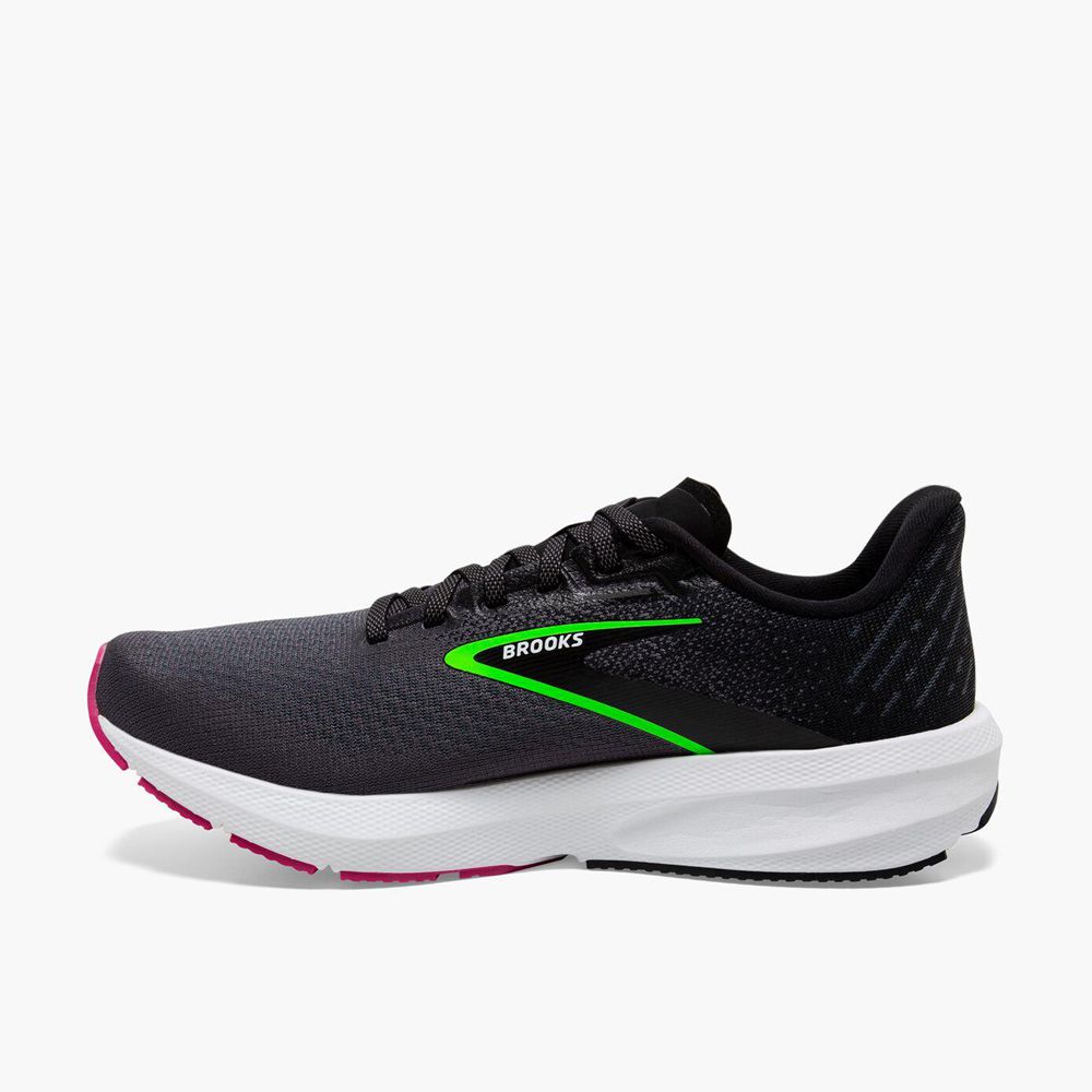 Black Brooks Womens Launch 10 Running Shoes | SZX-814950