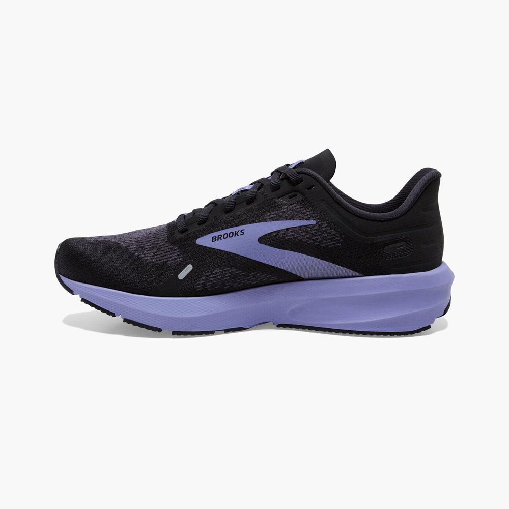 Black Brooks Womens Launch 9 Sports Shoes | EQV-964217