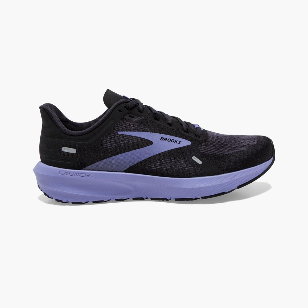 Black Brooks Womens Launch 9 Sports Shoes | EQV-964217