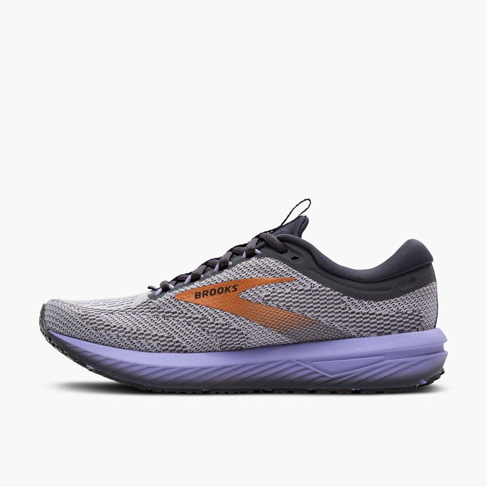 Black Brooks Womens Revel 7 Sports Shoes | PZR-126975