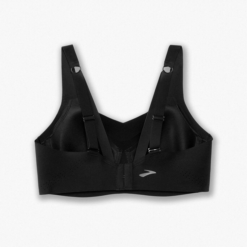 Black Brooks Womens Underwire Sports Bra | BVT-618203