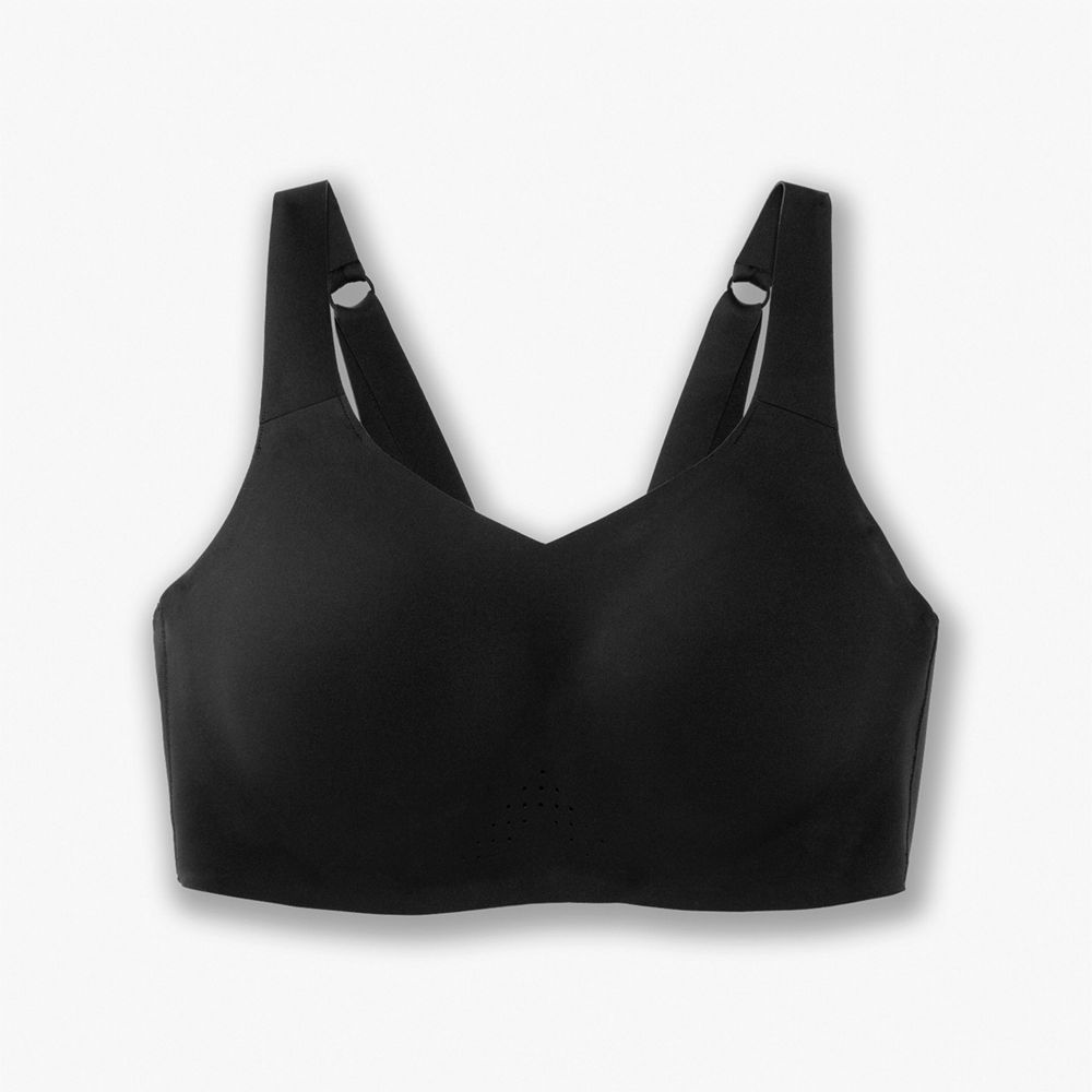 Black Brooks Womens Underwire Sports Bra | BVT-618203