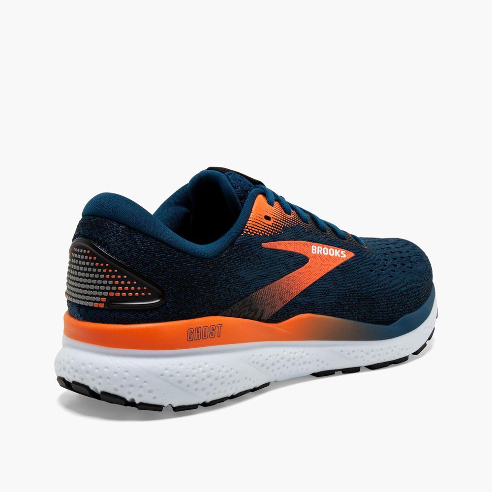 Blue Brooks Mens Ghost 16 Sports Shoes | LEG-835462