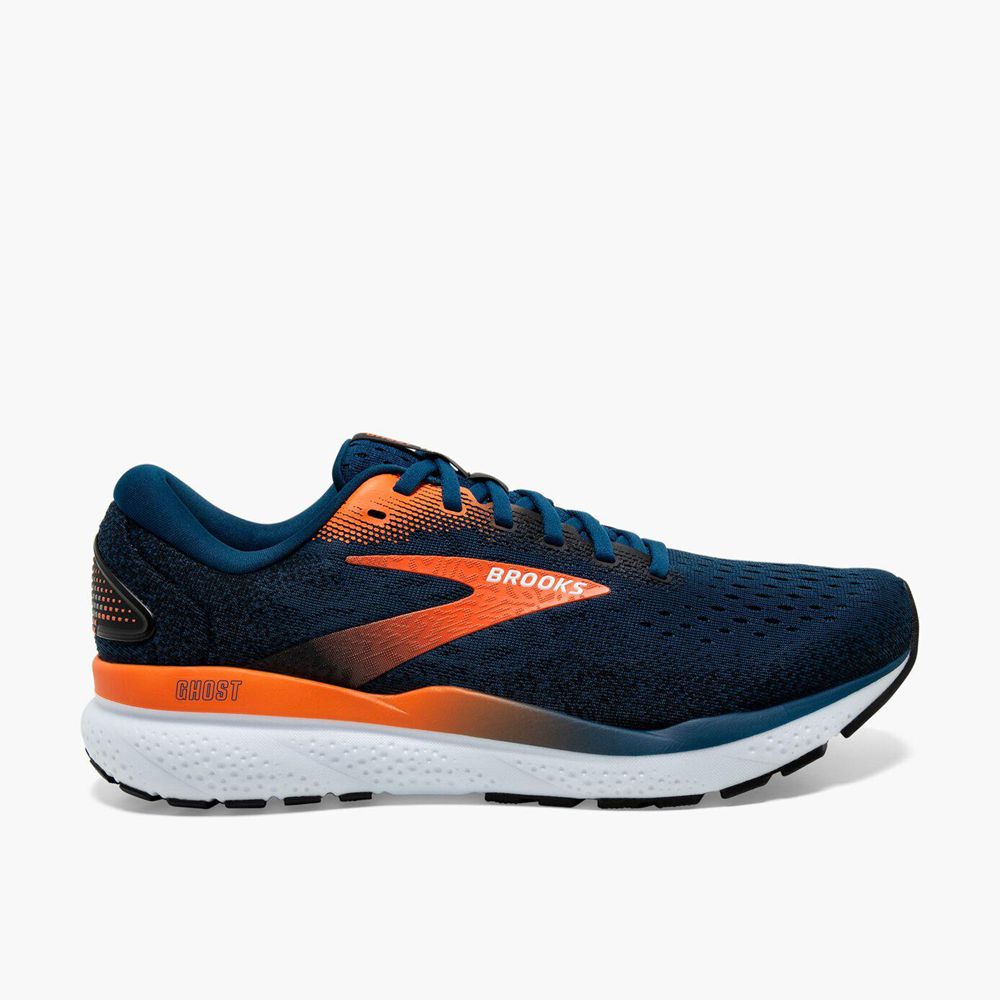 Blue Brooks Mens Ghost 16 Sports Shoes | LEG-835462