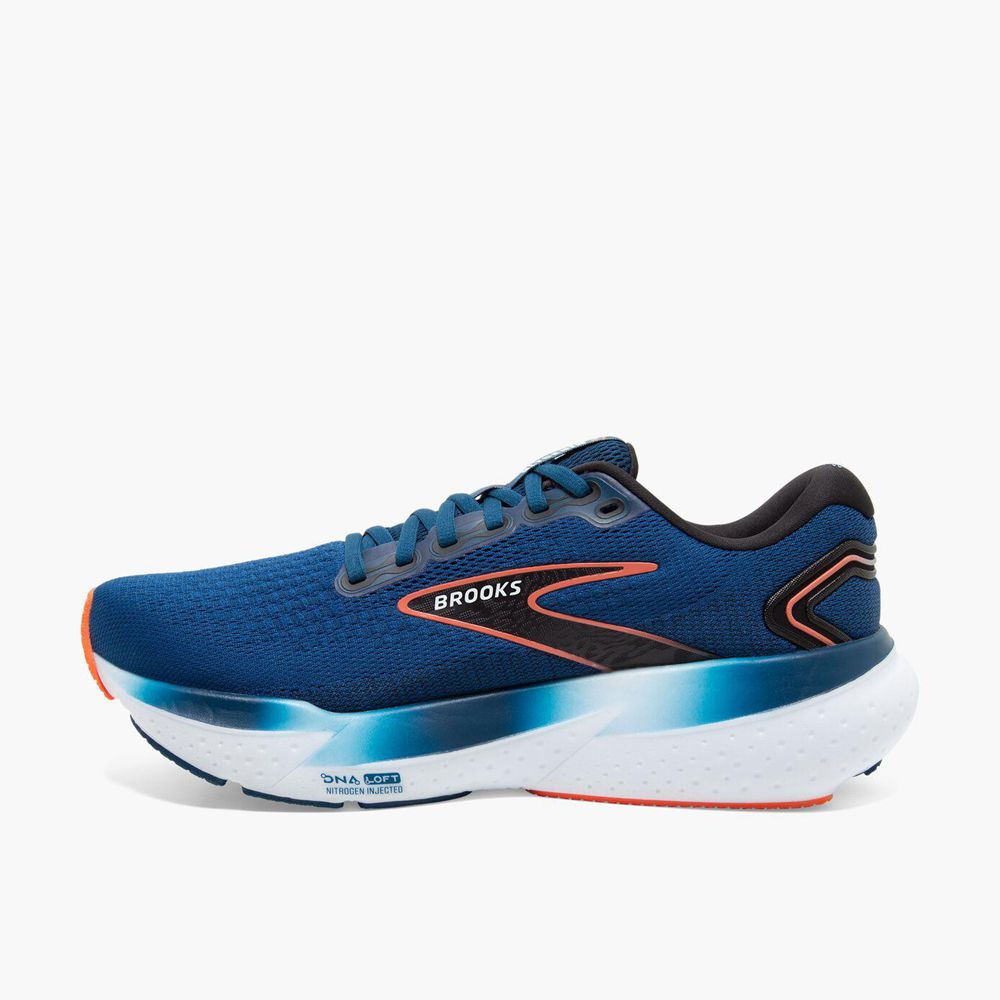 Blue Brooks Mens Glycerin 21 Sports Shoes | TIF-386407