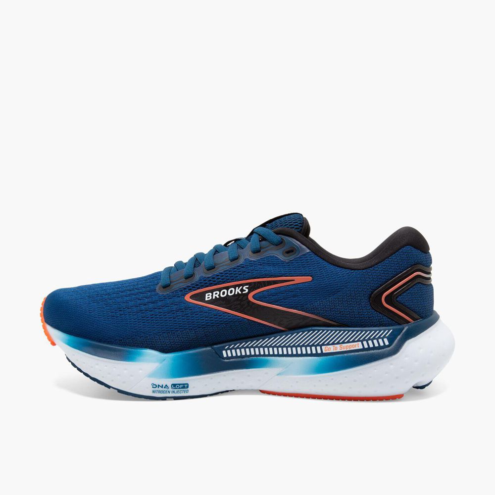 Blue Brooks Mens Glycerin GTS 21 Sports Shoes | BEG-250691