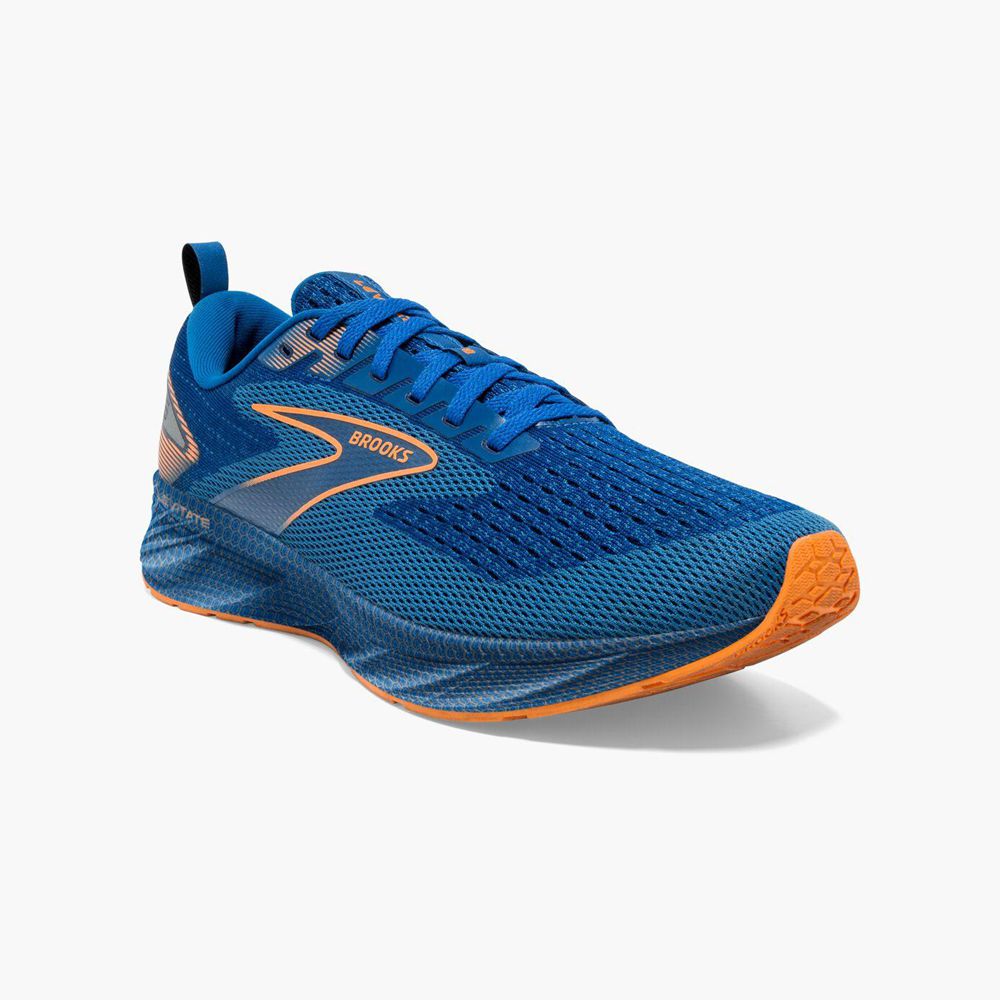 Blue Brooks Mens Levitate 6 Sports Shoes | LQY-364590