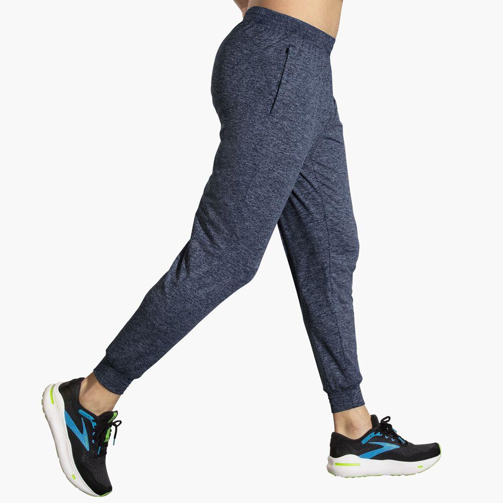 Blue Brooks Mens Luxe Jogger Pants | PRM-710684