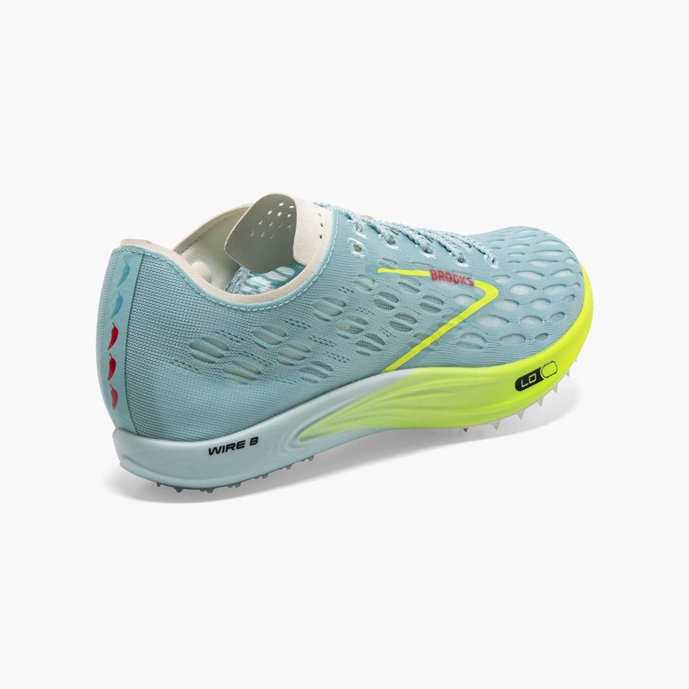 Blue Brooks Mens Wire 8 Running Shoes | TRA-903576