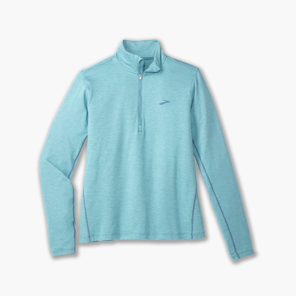 Blue Brooks Womens Dash 1/2 Zip 2.0 Top | ISO-615849