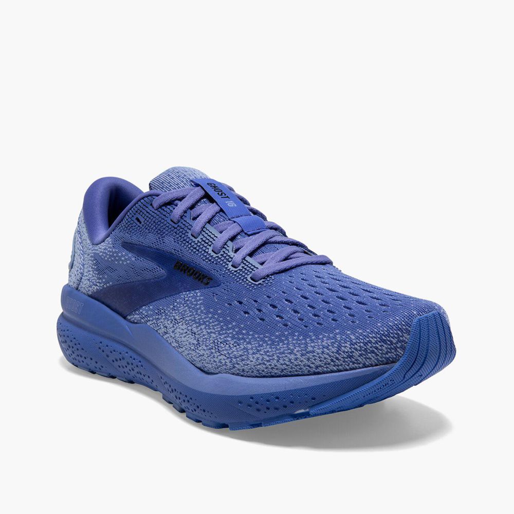 Blue Brooks Womens Ghost 16 Sports Shoes | VYJ-125639