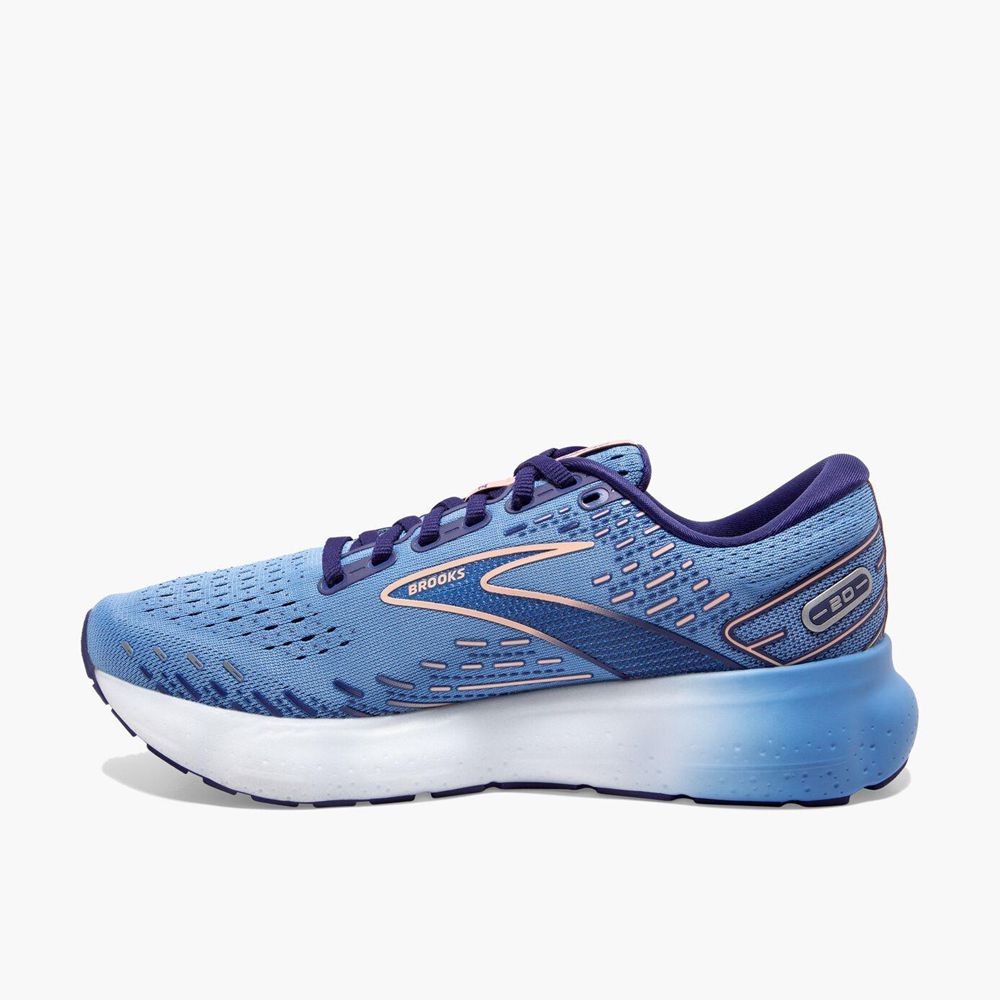 Blue Brooks Womens Glycerin 20 Running Shoes | EYS-014573