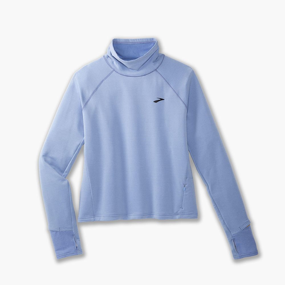 Blue Brooks Womens Notch Thermal Long Sleeve 2.0 Top | FTP-135082