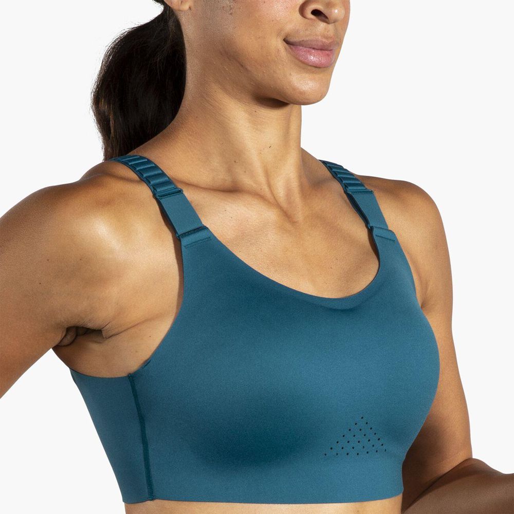 Blue Brooks Womens Scoopback 2.0 Sports Bra | SYH-314876