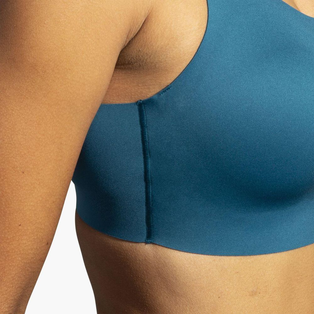 Blue Brooks Womens Scoopback 2.0 Sports Bra | SYH-314876