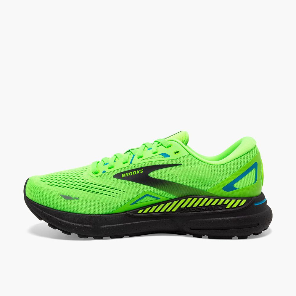 Green Brooks Mens Adrenaline GTS 23 Running Shoes | XJO-416702