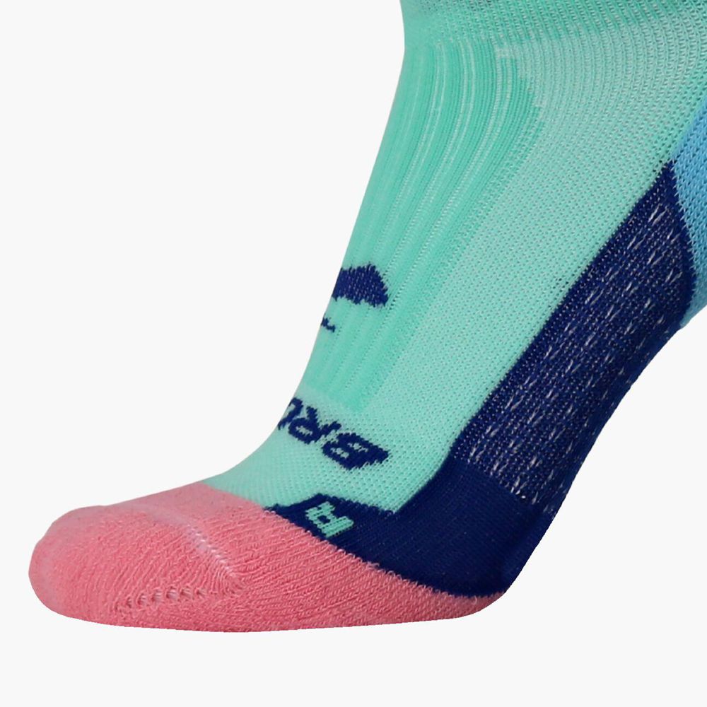 Green Brooks Mens Ghost No Show Socks | TBP-254791