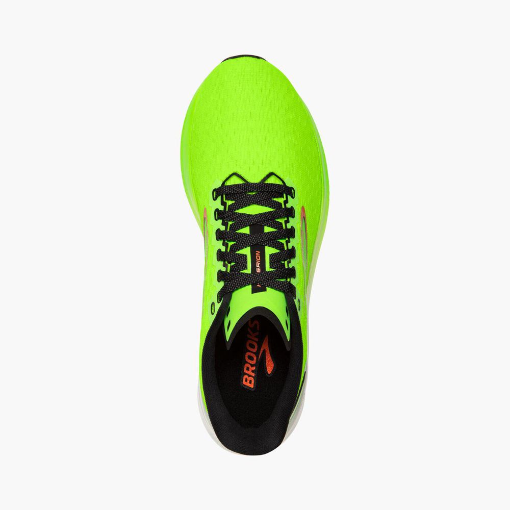 Green Brooks Mens Hyperion Running Shoes | VSW-326841