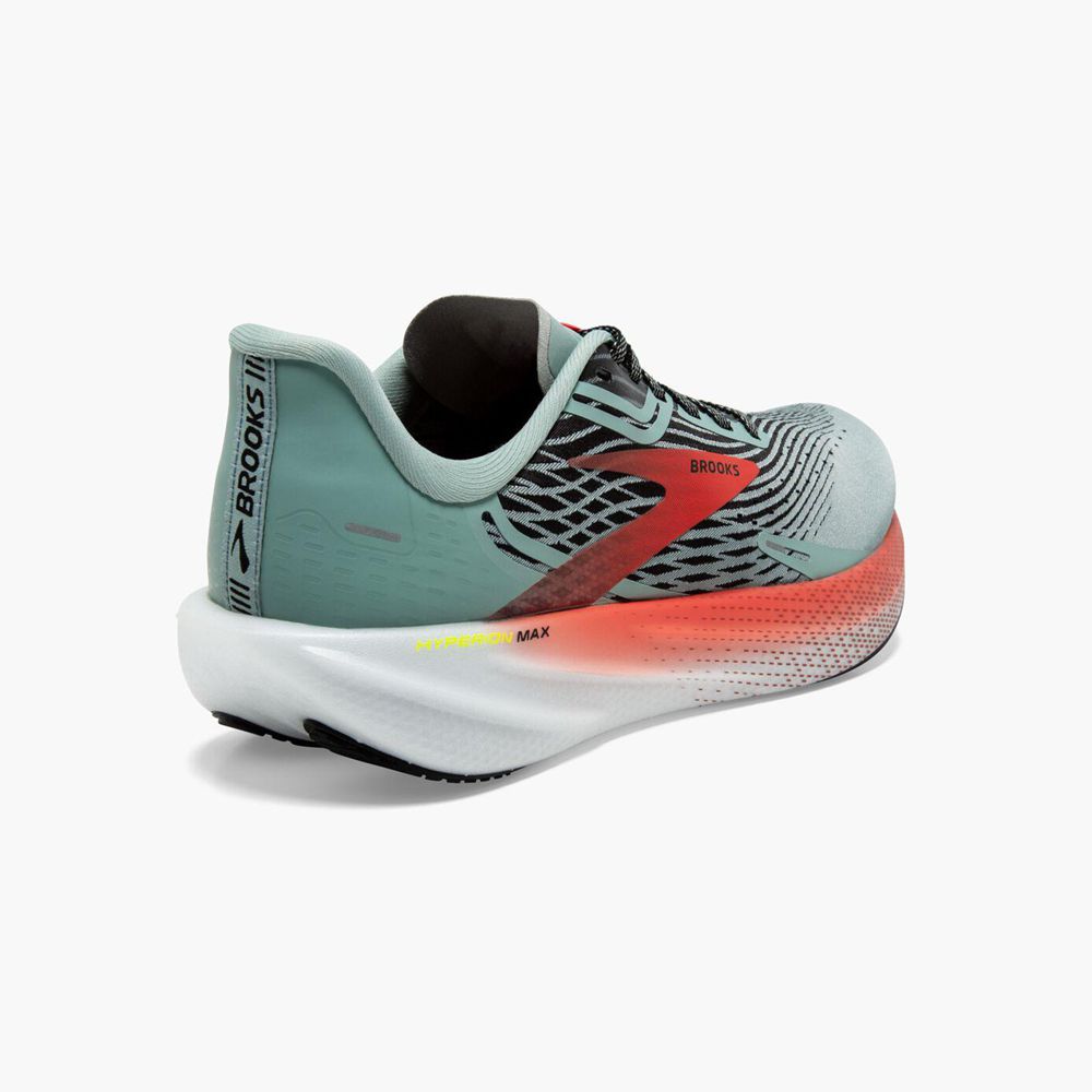 Green Brooks Womens Hyperion Max Running Shoes | LPJ-512048