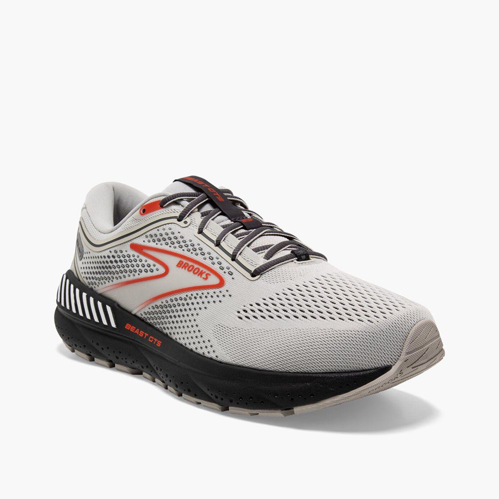 Grey Brooks Mens Beast GTS 23 Running Shoes | LUN-150249